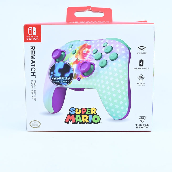 Invincible Mario Turtle Beach Rematch Wireless Controller - Switch Accessory