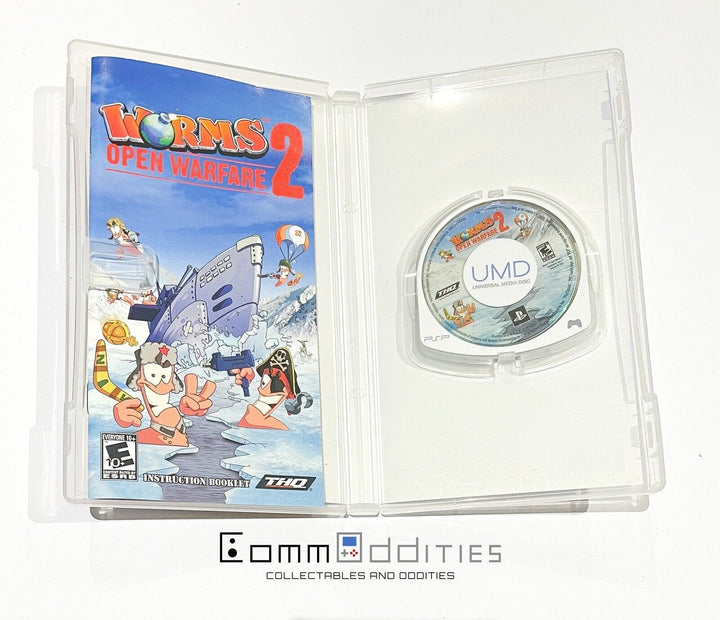 Worms 2: Open Warfare - Sony PSP Game - FREE POST!