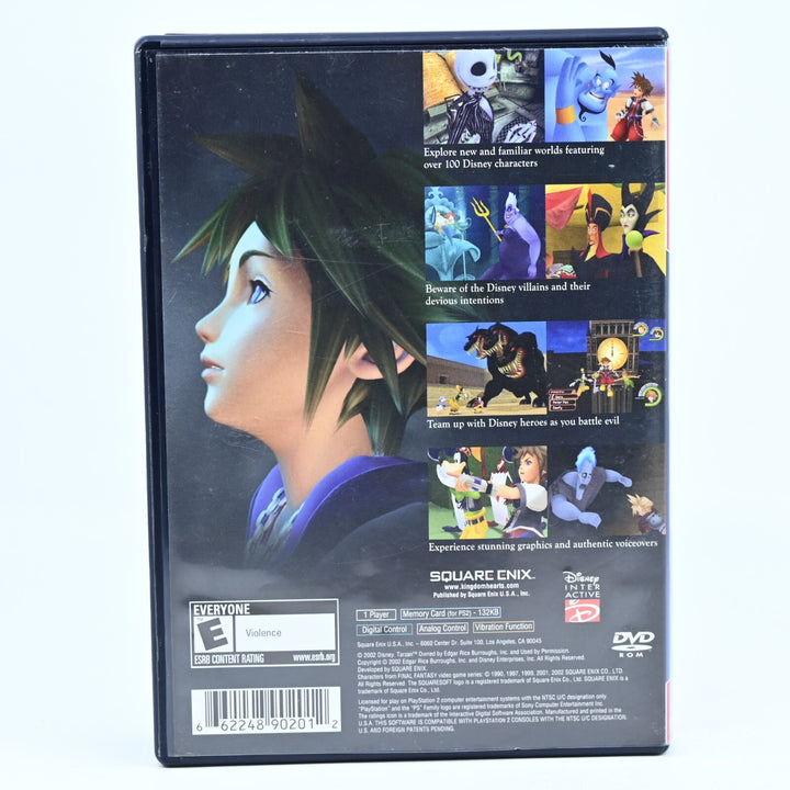 Kingdom Hearts - Sony Playstation 2 / PS2 Game - No Manual - NTSC - MINT DISC!