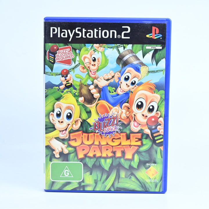 Buzz Junior Jungle Party - Sony Playstation 2 / PS2 Game + Manual - FREE POST!