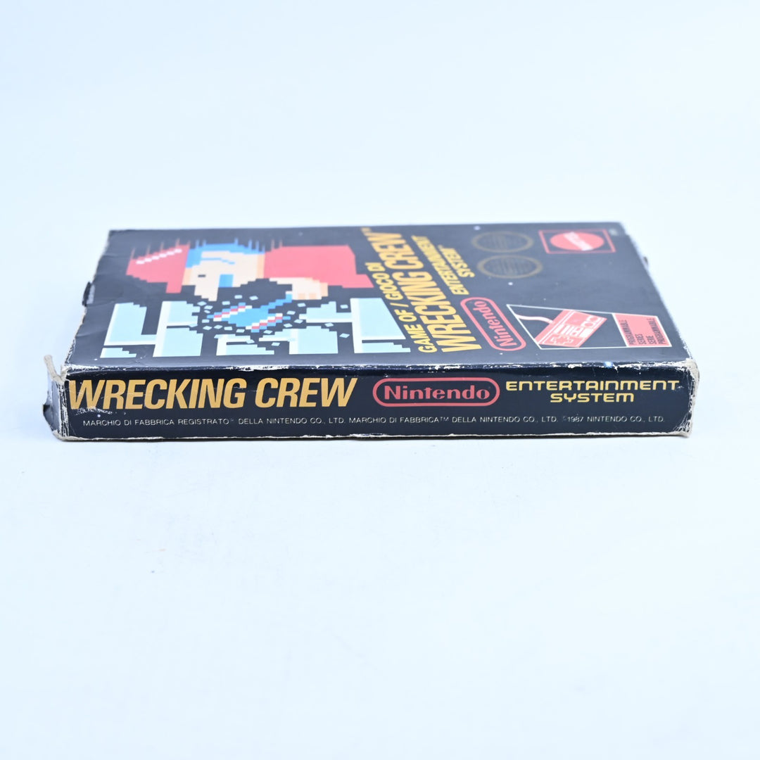 Wrecking Crew - 5 Screw - NES Boxed Game - No Manual - PAL - FREE POST!