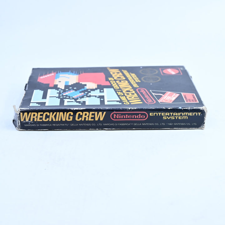 Wrecking Crew - 5 Screw - NES Boxed Game - No Manual - PAL - FREE POST!