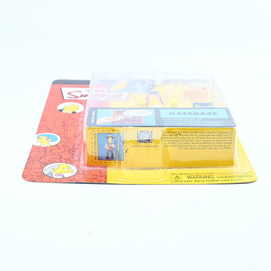 Database - Simpsons Intelli-Tronic Voice Activation Toy - Playmates