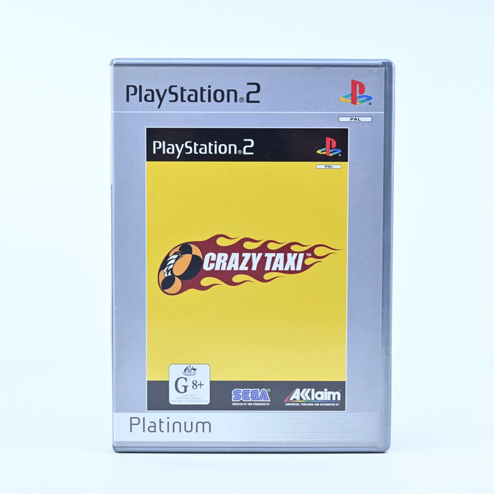 Crazy Taxi - Sony Playstation 2 / PS2 Game + Manual - PAL - MINT DISC!
