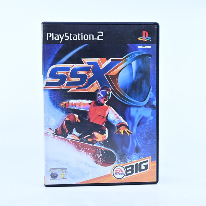 SSX - Sony Playstation 2 / PS2 Game + Manual - PAL - MINT DISC!