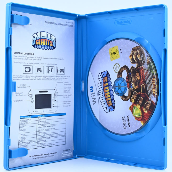 Skylanders: Giants - Nintendo Wii U Game - PAL - FREE POST!