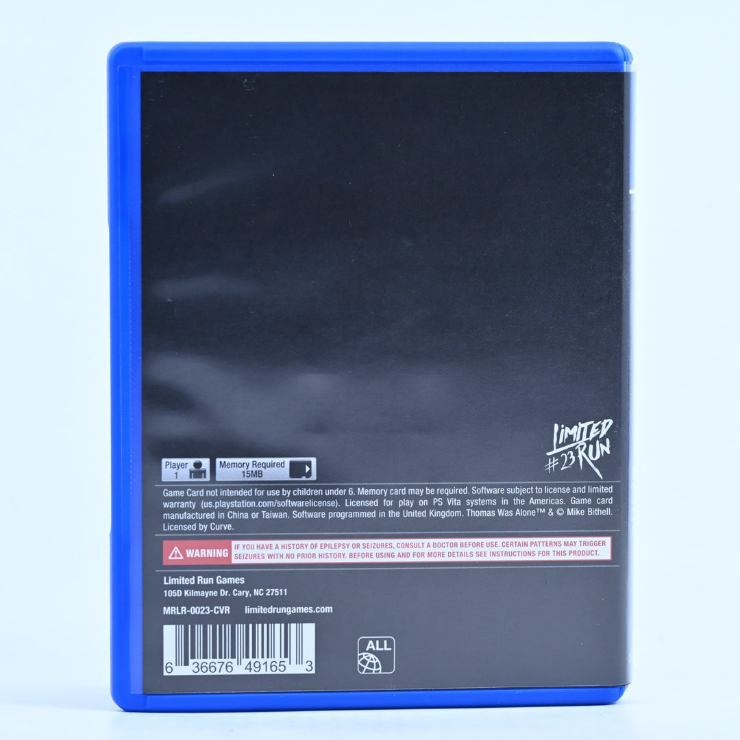 Thomas Was Alone - Sony PS Vita Game - FREE POST!