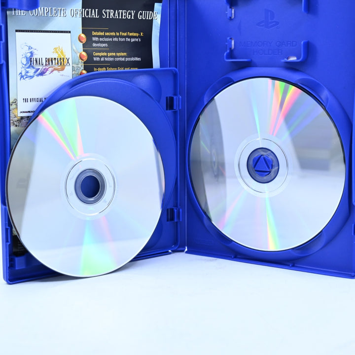 Final Fantasy X - Sony Playstation 2 / PS2 Game + DVD - No Manual - MINT DISC