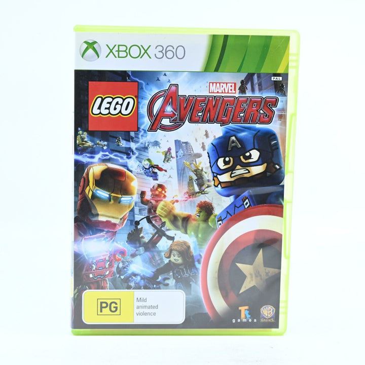 LEGO Marvel Avengers - Xbox 360 Game + Manual - PAL - MINT DISC!