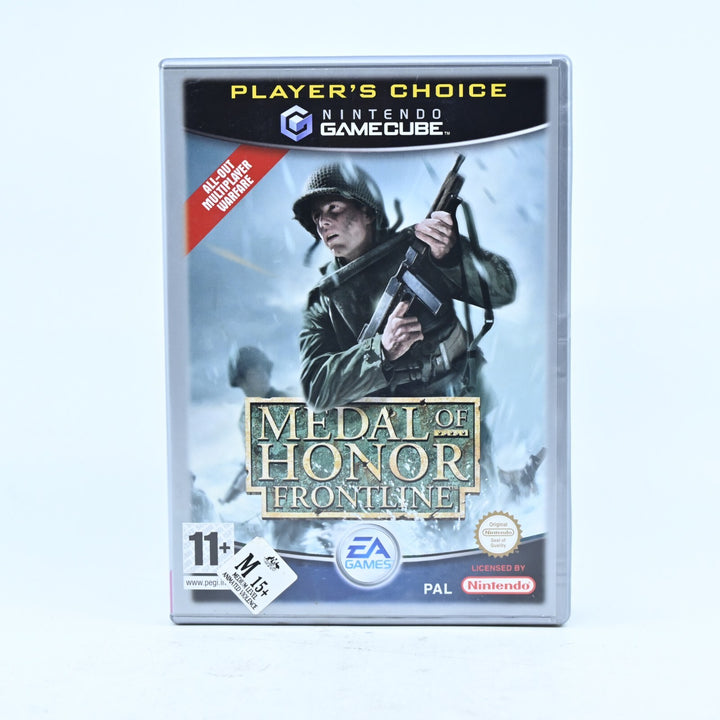 Medal of Honor Frontline - Nintendo Gamecube Game + Manual - PAL - FREE POST!