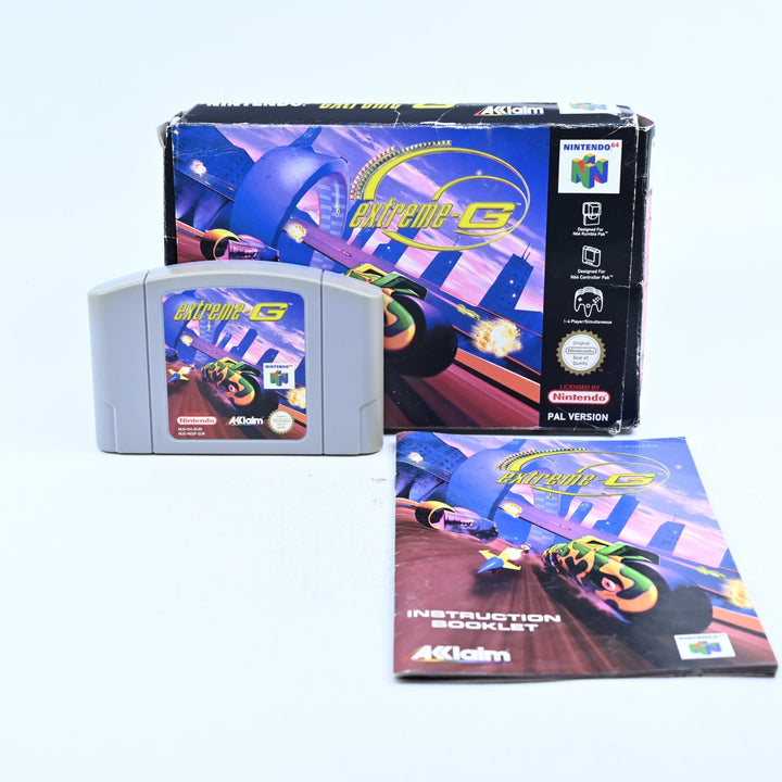 Extreme-G - N64 / Nintendo 64 Boxed Game - PAL - FREE POST!