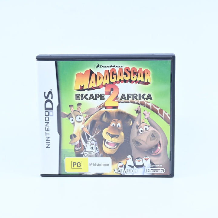 Madagascar 2: Escape 2 Africa - Nintendo DS Game - PAL - FREE POST!