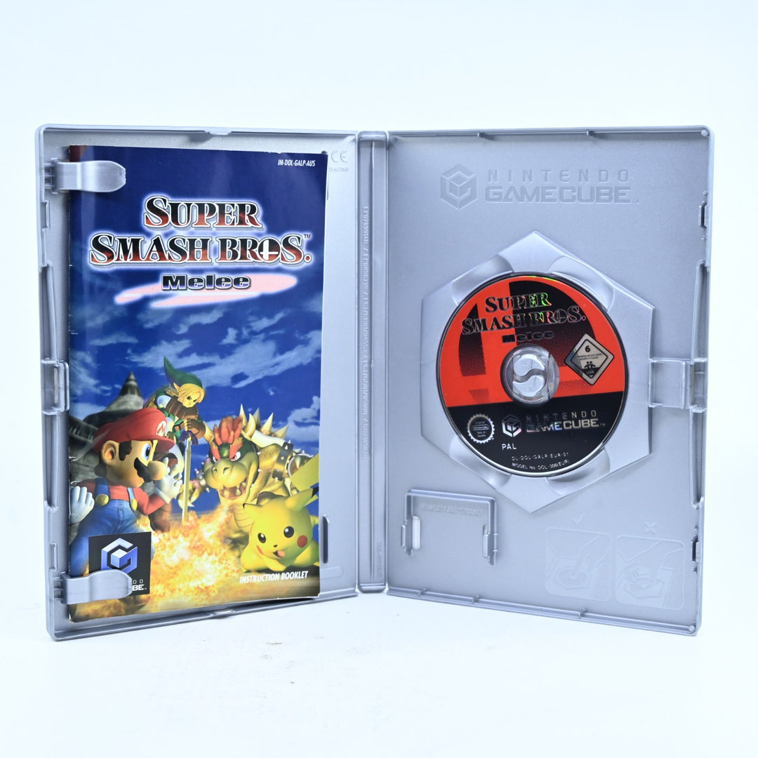 Super Smash Bros. Melee - Nintendo Gamecube Game + Manual - PAL - FREE POST!