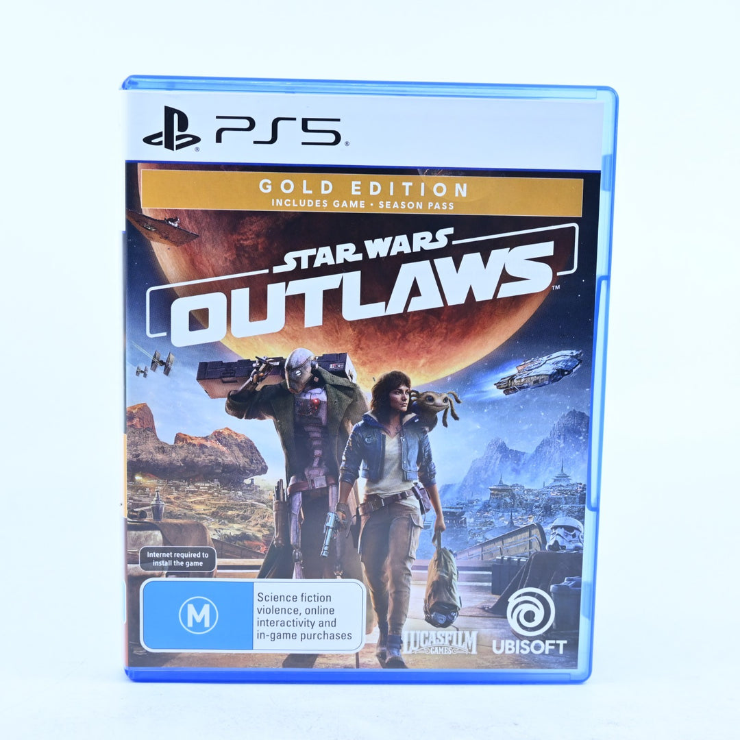 Star Wars Outlaws - Sony Playstation 5 / PS5 Game - NO DLC - MINT DISC!