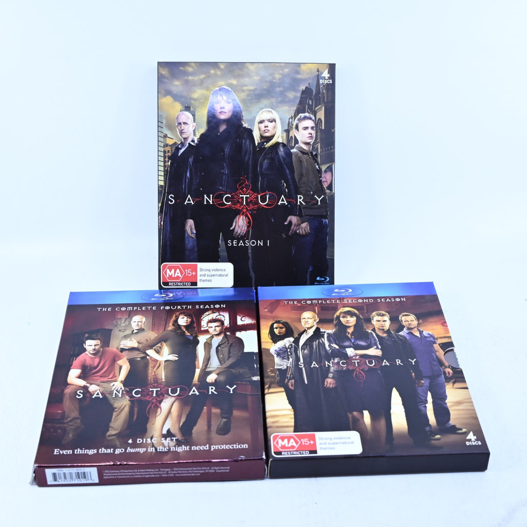 Sanctuary - Seasons 1-2 &amp; 4 - Region A &amp; B - Blu-ray