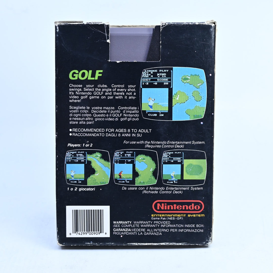 Golf - 5 Screw - NES Boxed Game - PAL - FREE POST!