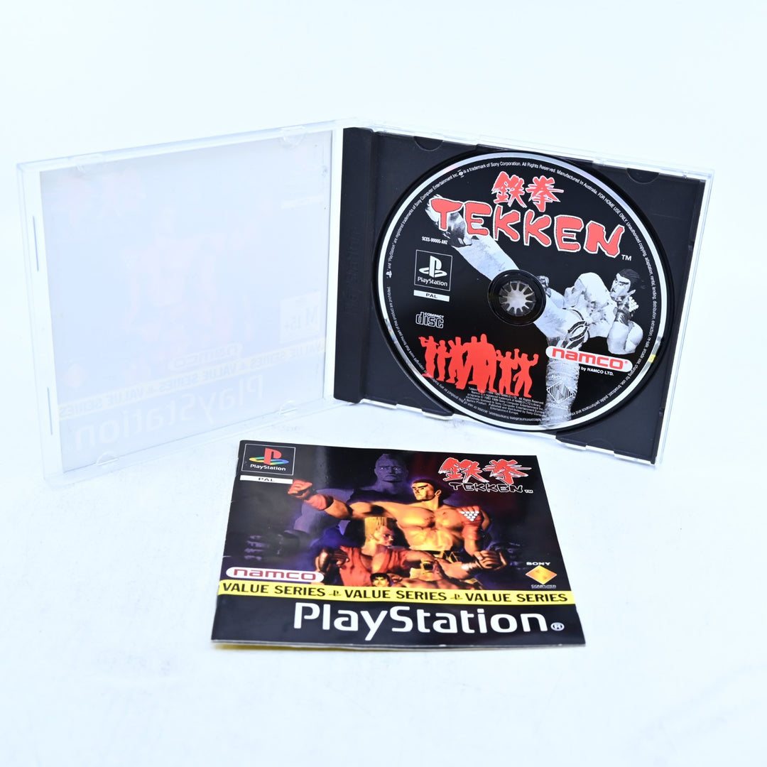 Tekken - Sony Playstation 1 / PS1 Game + Manual - PAL - MINT DISC!