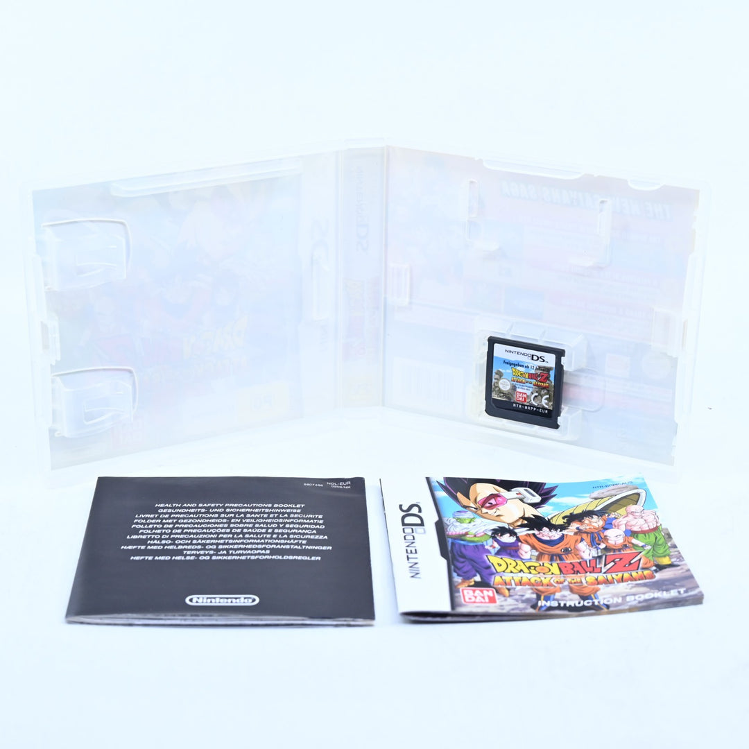 Dragon Ball Z Attack of the Saiyans - Nintendo DS Game - PAL + Manual