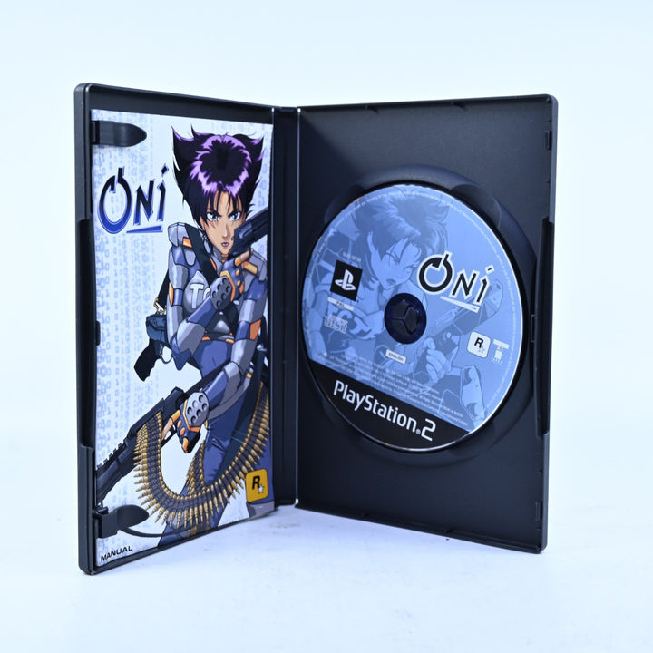 Oni - Sony Playstation 2 / PS2 Game + Manual - PAL - MINT DISC!