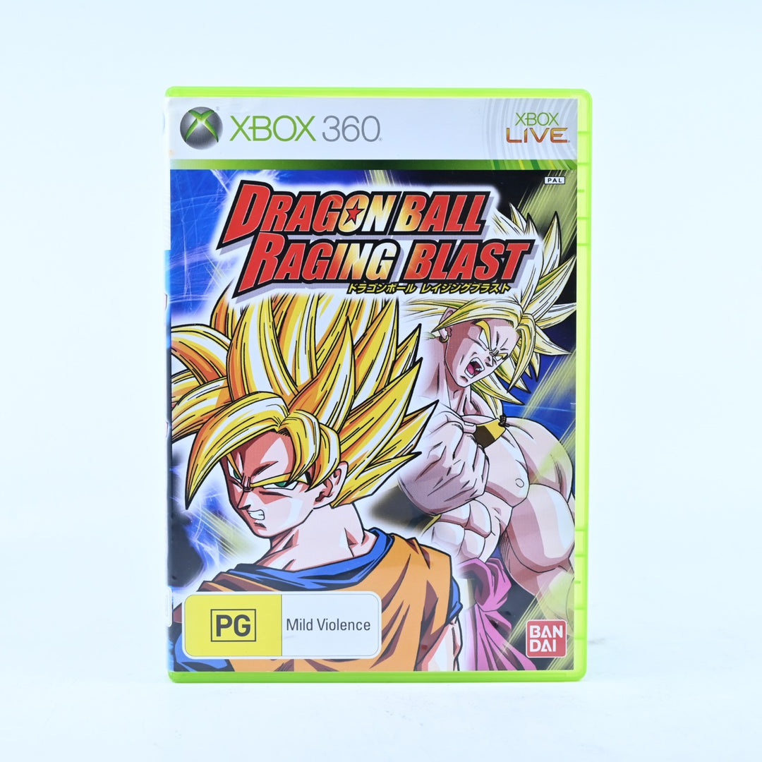 Dragon Ball Raging Blast - Xbox 360 Game - No Manual - PAL - MINT DISC!