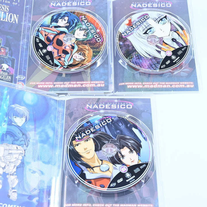 Martian Successor: Nadesico - Volumes 1 to 6 Complete - Region  2/4 - Anime DVDs