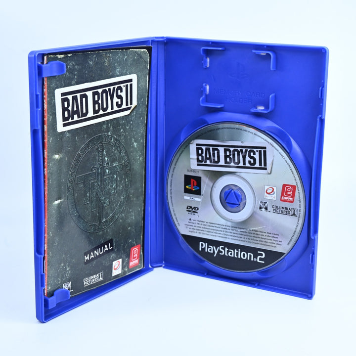 Bad Boys II - Sony Playstation 2 / PS2 Game + Manual - PAL - MINT DISC!