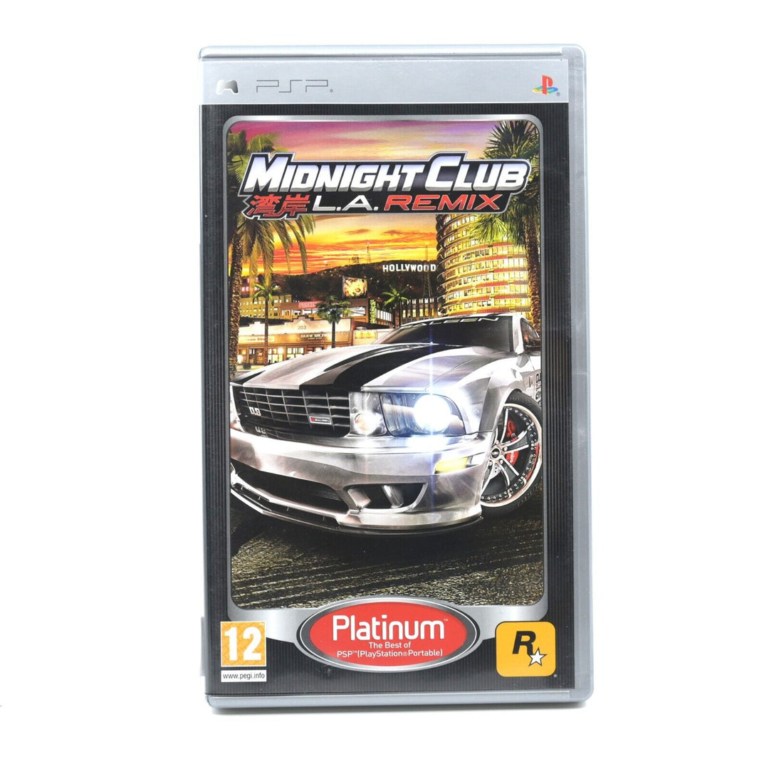Midnight Club L.A Remix - Sony PSP Game - FREE POST!
