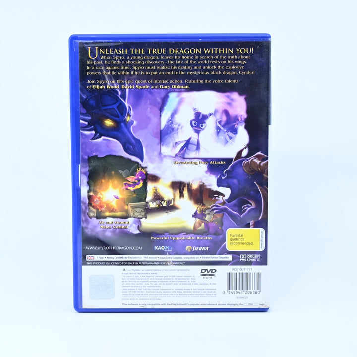 The Legend of Spyro: A New Beginning - Sony Playstation 2 / PS2 Game + Manual