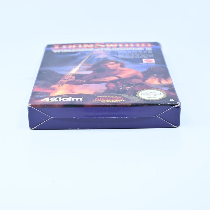 Iron Sword: Wizards &amp; Warriors II - NES Boxed Game - PAL - FREE POST!