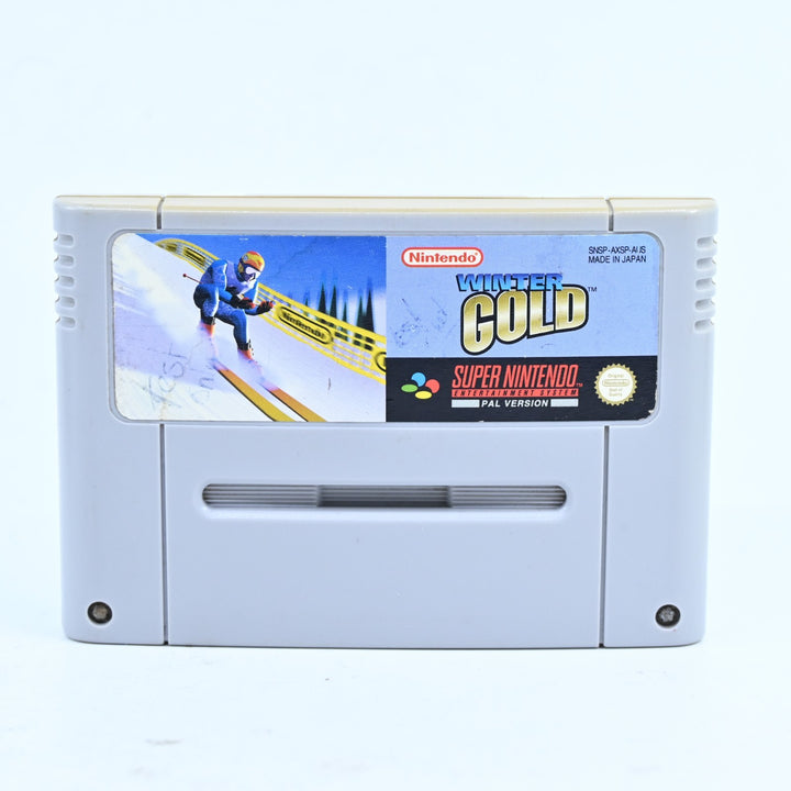 Winter Gold - Super Nintendo / SNES Game - PAL - FREE POST!