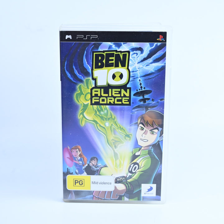 Ben 10 Alien Force - Sony PSP Game + Manual - FREE POST!