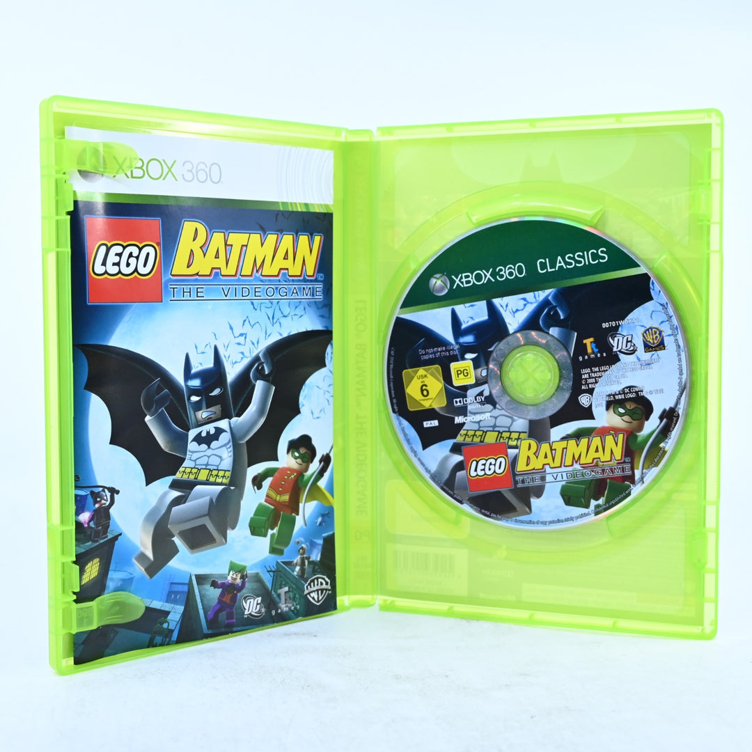 LEGO Batman: The Video Game - Xbox 360 Game + Manual - PAL - MINT DISC!