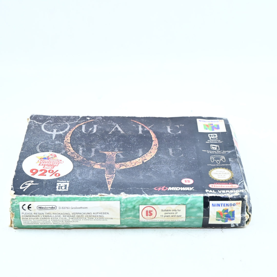 Quake - N64 / Nintendo 64 Boxed Game - PAL - FREE POST!