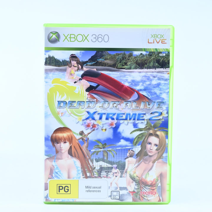 Dead or Alive Xtreme 2 - Xbox 360 Game + Manual - PAL - MINT DISC!