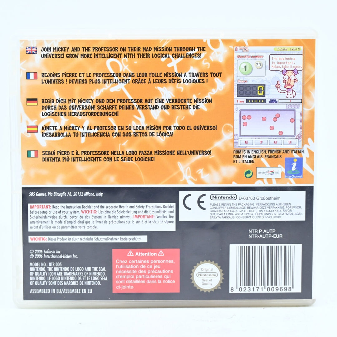 The Professor's Brain Trainer: Logic - Nintendo DS Game - PAL + Manual