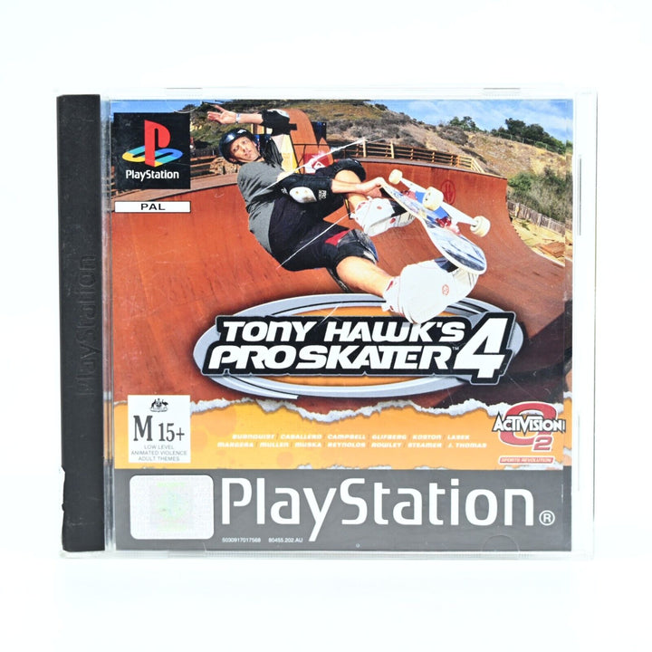 Tony Hawk's Pro Skater 4 - Sony Playstation 1 / PS1 Game - PAL - FREE POST!