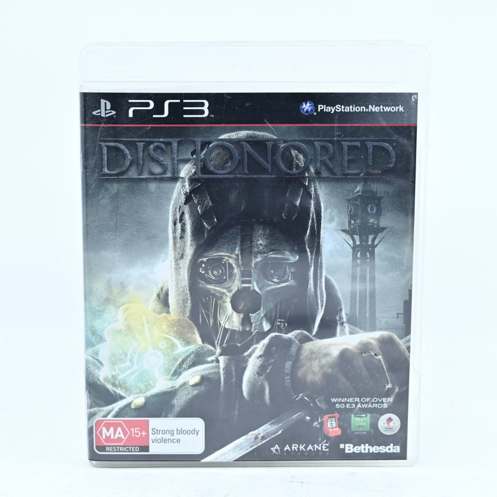 Dishonored - Sony Playstation 3 / PS3 Game + Manual - FREE POST!
