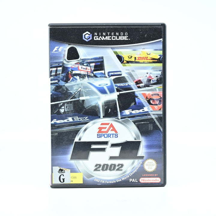 F1 2002 - Nintendo Gamecube Game + Manual - PAL - FREE POST!