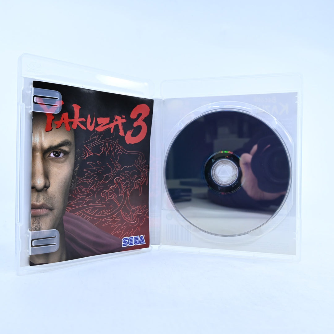 Yakuza 3 - Sony Playstation 3 / PS3 Game + Manual - MINT DISC!