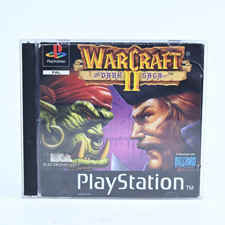 WarCraft II: The Dark Saga - Sony Playstation 1 / PS1 Game + Manual - PAL