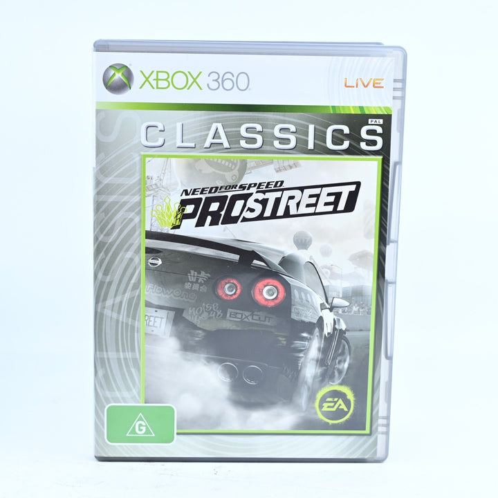 Need for Speed: Prostreet - Xbox 360 Game + Manual - PAL - MINT DISC!