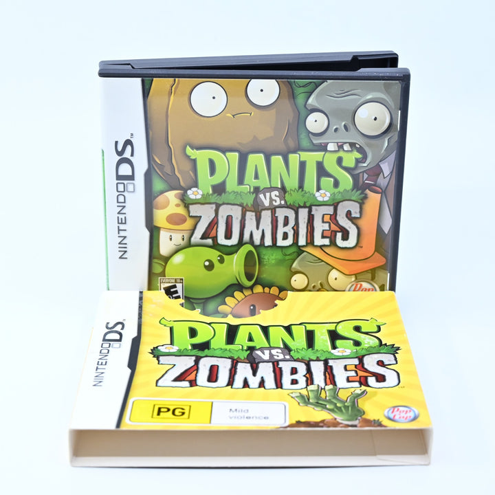 Plants Vs. Zombies - Nintendo DS Game - PAL + Manual - FREE POST!
