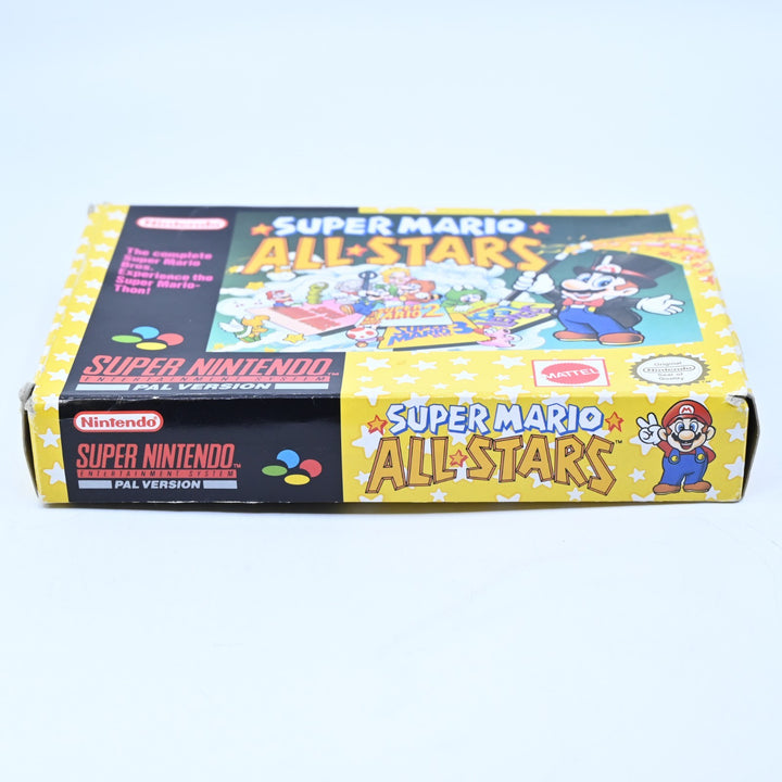 Super Mario All Stars - Super Nintendo / SNES Boxed Game - PAL - FREE POST!