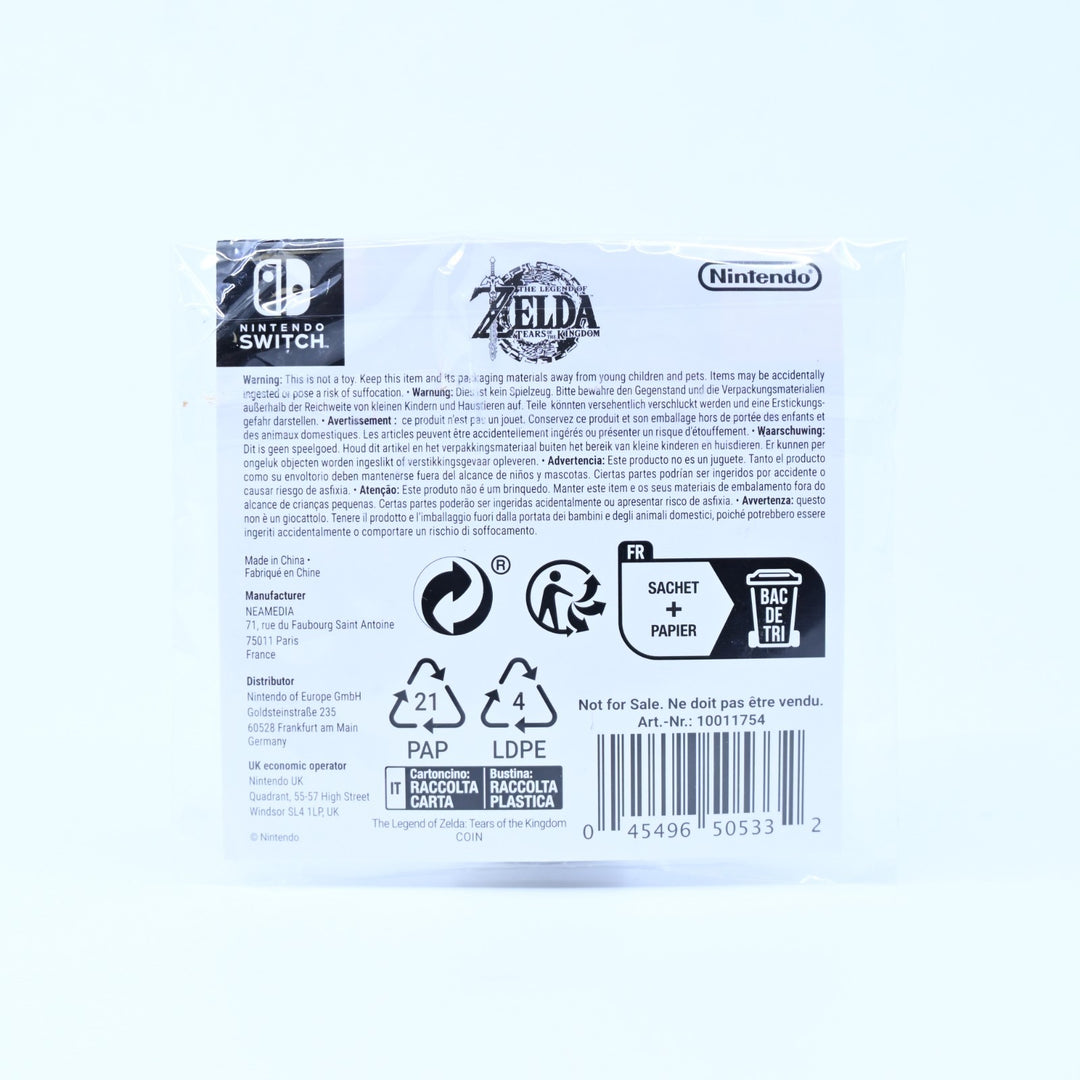 Legend of Zelda: Tears of the Kingdom - Collectors Coin - Pre-order Bonus - Toy