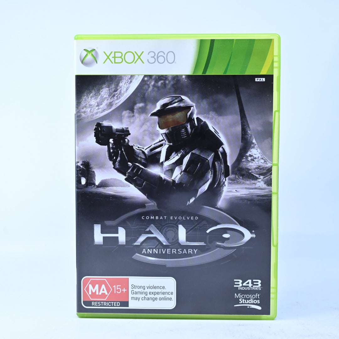 Halo: Combat Evolved Anniversary - Xbox 360 Game + Manual - PAL - MINT DISC!