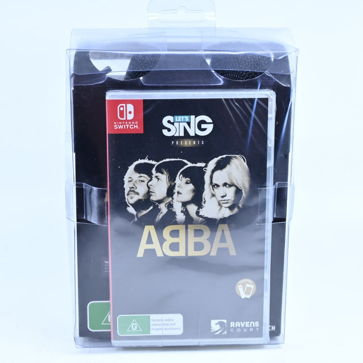 Let's Sing: ABBA - SEALED GAME! - Nintendo Switch Game - FREE POST!