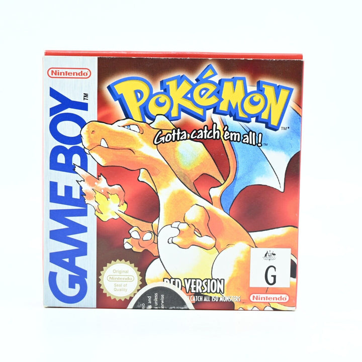 Pokemon: Red Version - Nintendo Gameboy Boxed Game PAL - FREE POST! NEW BATTERY!