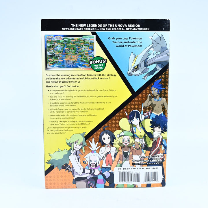 Pokemon Black 2 & White 2: Unova Strategy Guide: Vol 1 + Poster - Game Guide