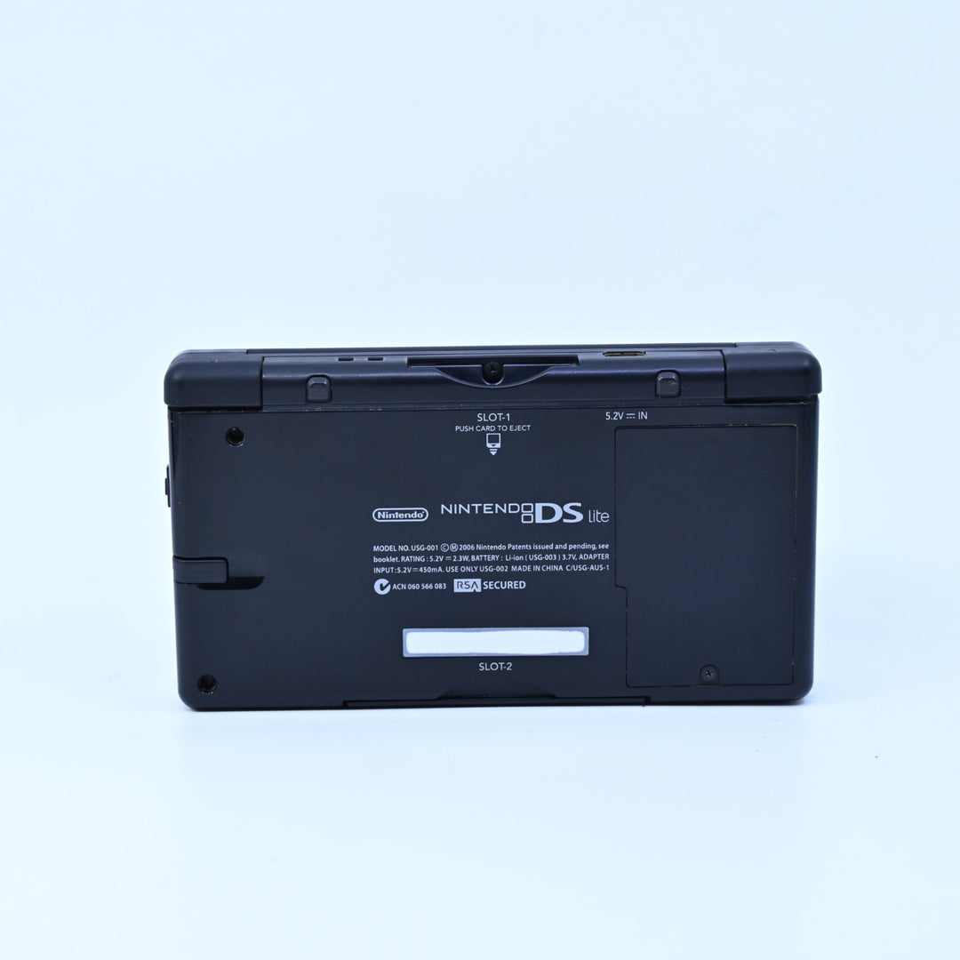 Black Nintendo DS Lite Console - USG-001 - FREE POST!