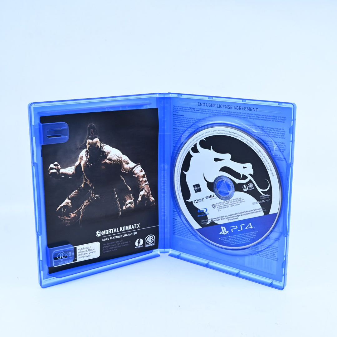 Mortal Kombat X- Sony Playstation 4 / PS4 Game - MINT DISC!